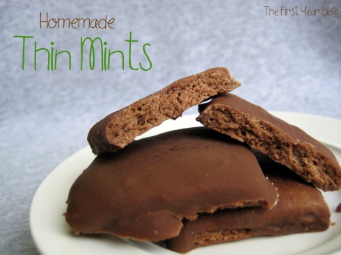 Thin Mints - The First Year Blog #HomemadeThinMints