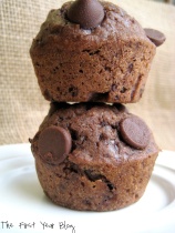 double chocolate chip muffins 3
