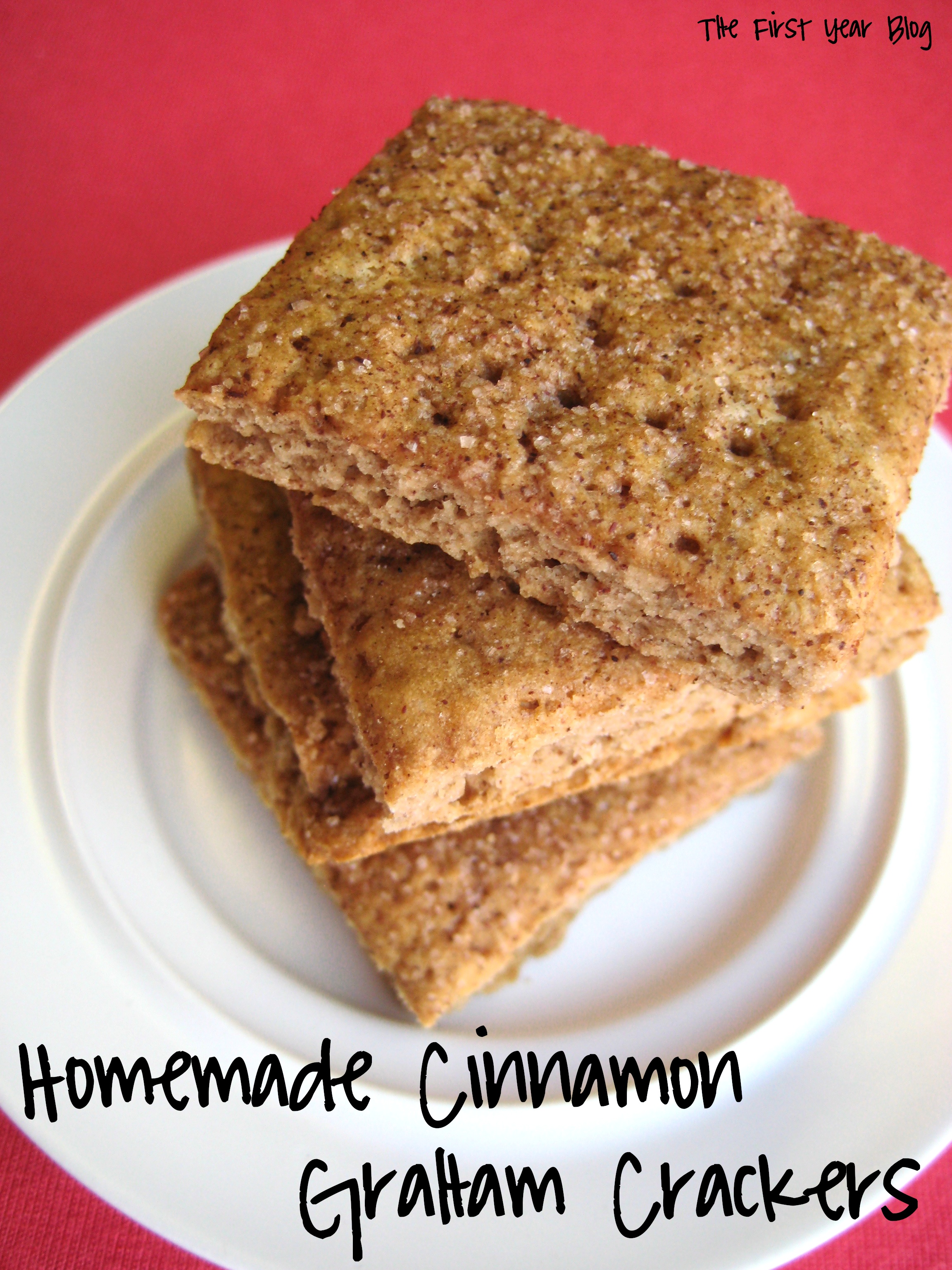 homemade cinnamon graham crackers
