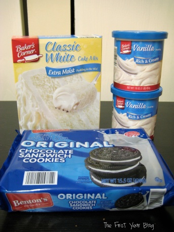 Easy Oreo Cupcakes - The First Year Blog